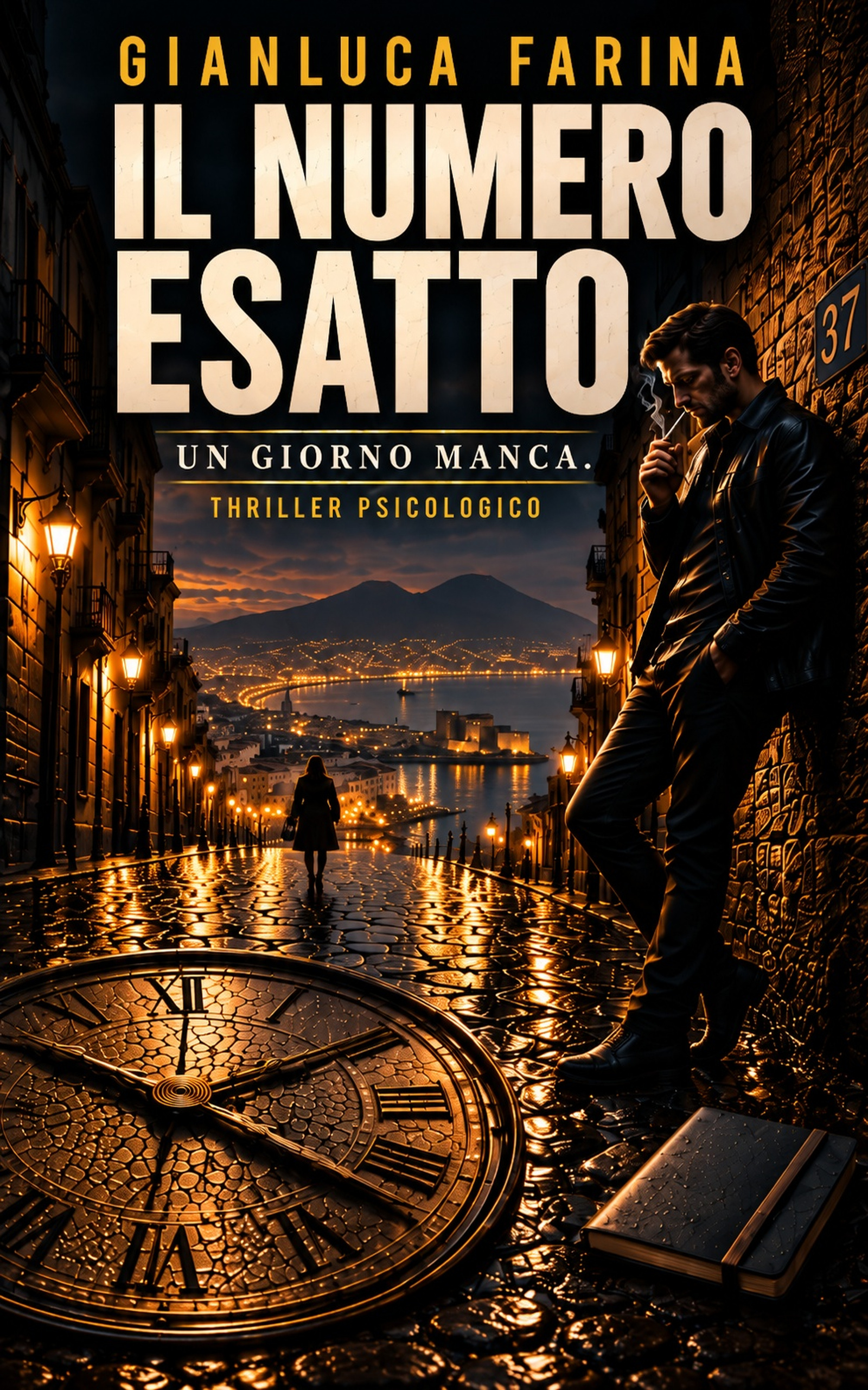 Copertina della seconda edizione eBook di Il Numero Esatto di Gianluca Farina